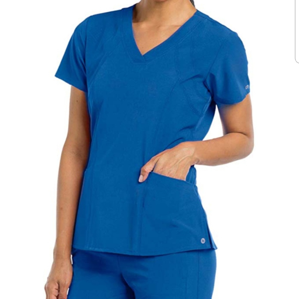 Set of Royal Blue scrubs
